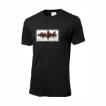 Horses Black Tee