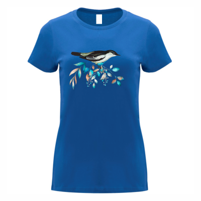 Murphy Hills Bird Tree Ladies White T-Shirts I