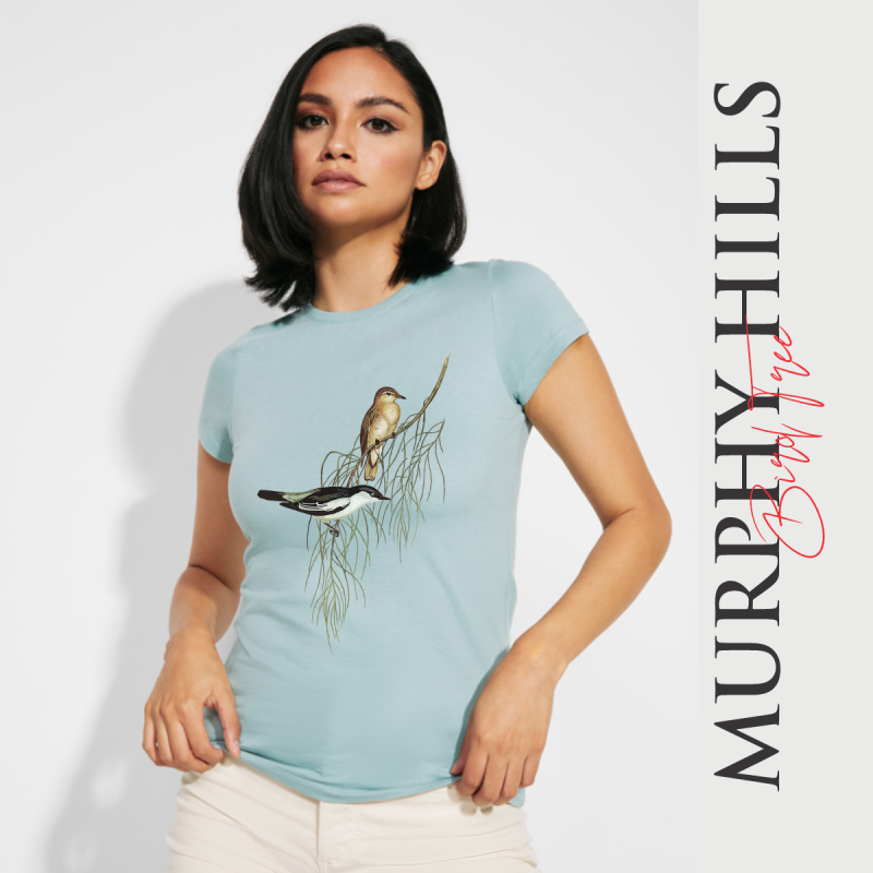 Murphy Hills Bird Tree Ladies T-Shirts