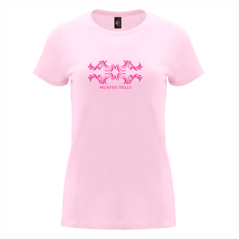 Murphy Hills Peacock Ladies White T-Shirt II