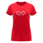 Murphy Hills Peacock Ladies White T-Shirt II