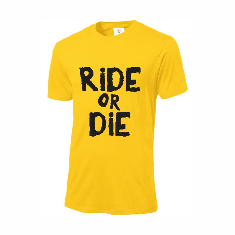 Ride or Die Blue T-Shirt