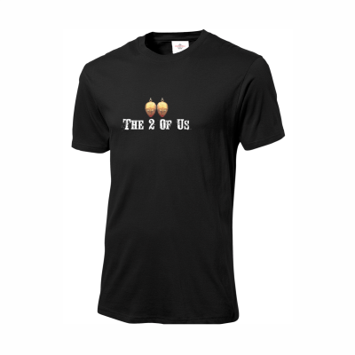 THE 2 OF US Black T-Shirt